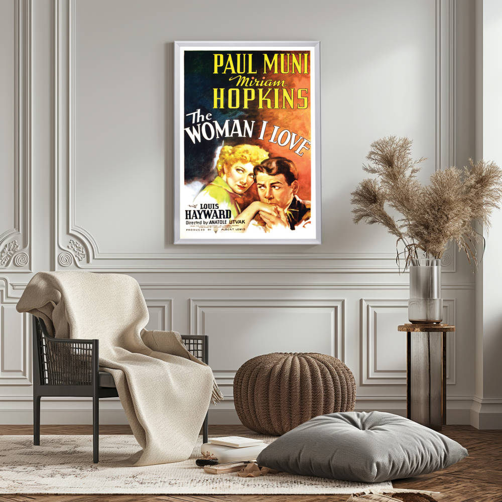 "Woman I Love" (1937) Framed Movie Poster