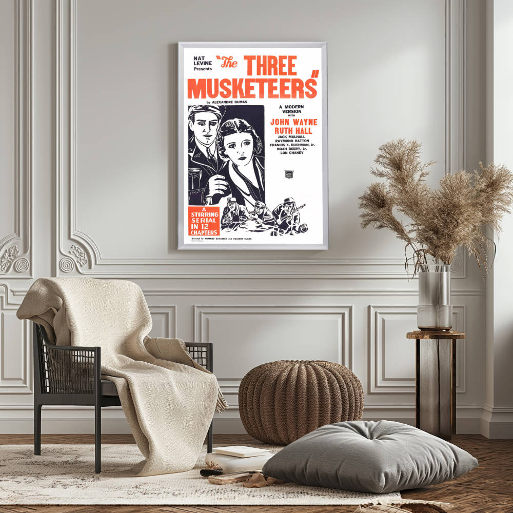 "Three Musketeers" (1933) Framed Movie Poster