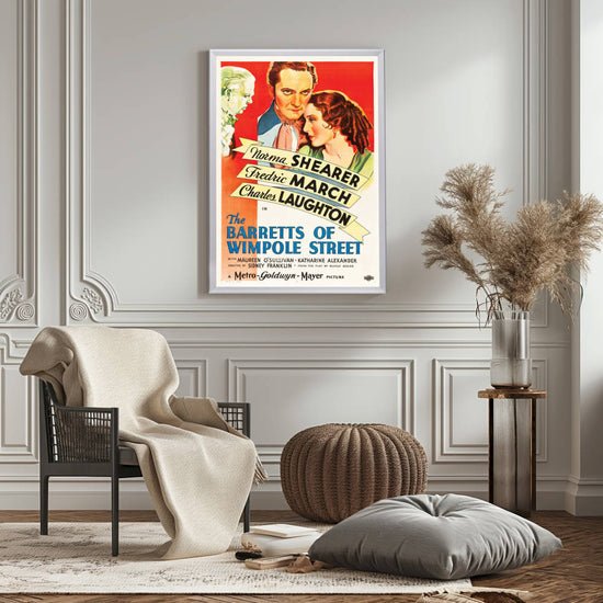 "Barretts Of Wimpole Street" (1934) Framed Movie Poster