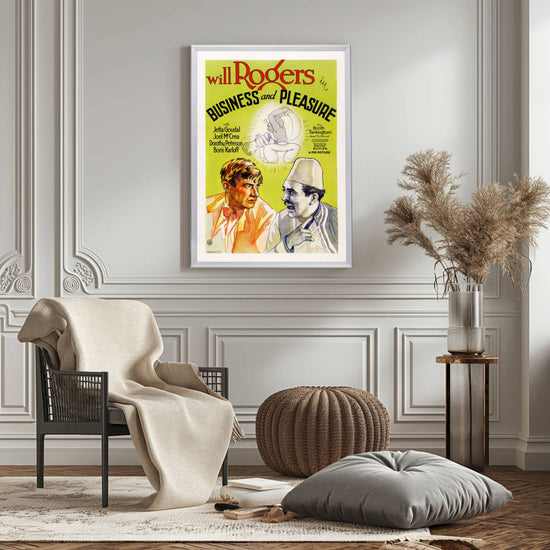 "Business And Pleasure" (1932) Framed Movie Poster