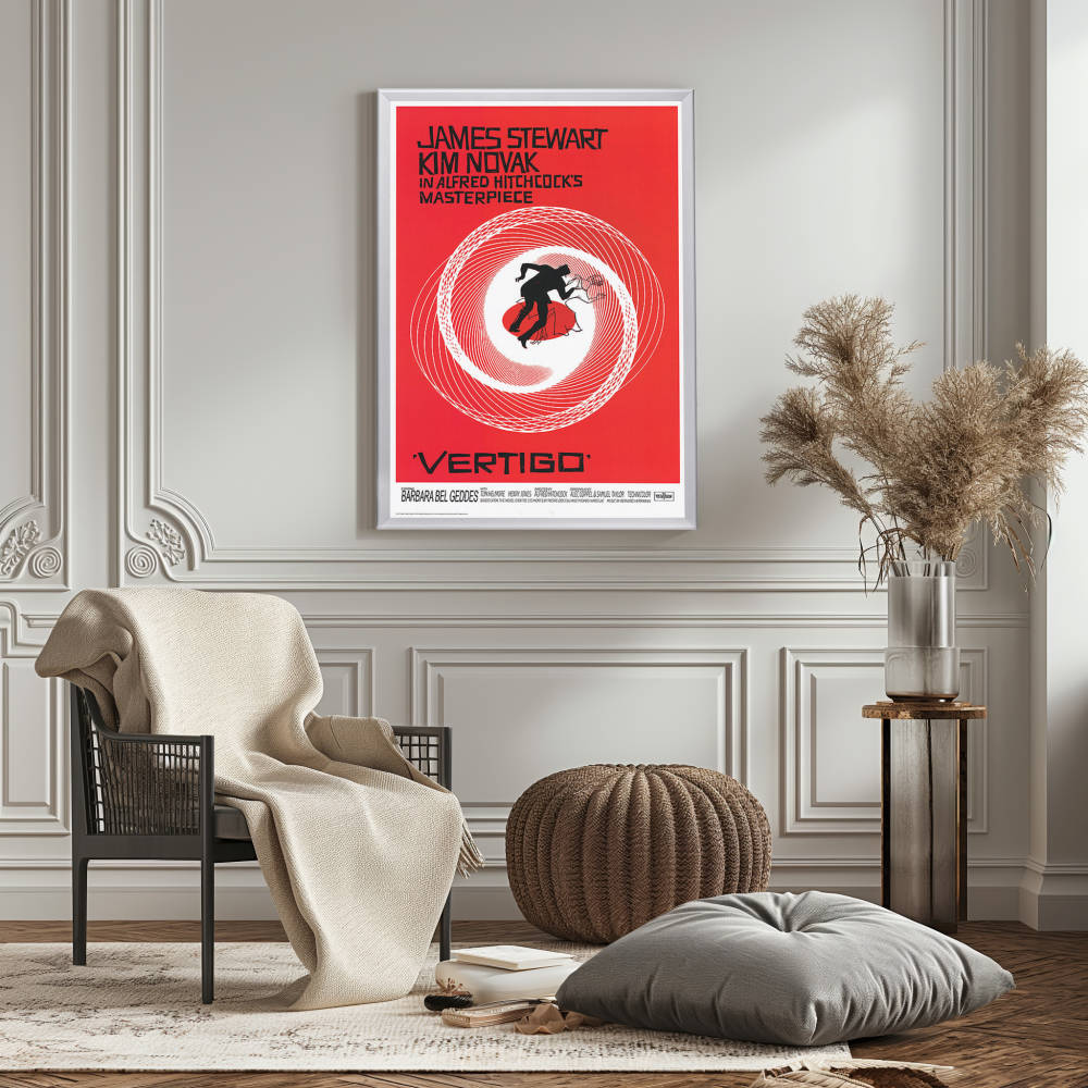 "Vertigo" (1958) Framed Movie Poster