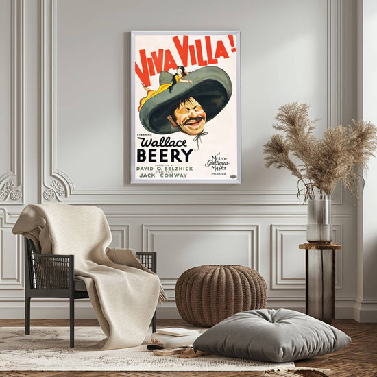 "Viva Villa!" (1934) Framed Movie Poster