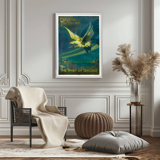 "Thief Of Bagdad" (1924) Framed Movie Poster