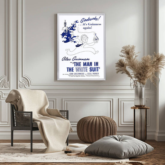 "Man In The White Suit" (1951) Framed Movie Poster