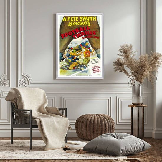 "Football Thrills No. 9" (1931) Framed Movie Poster