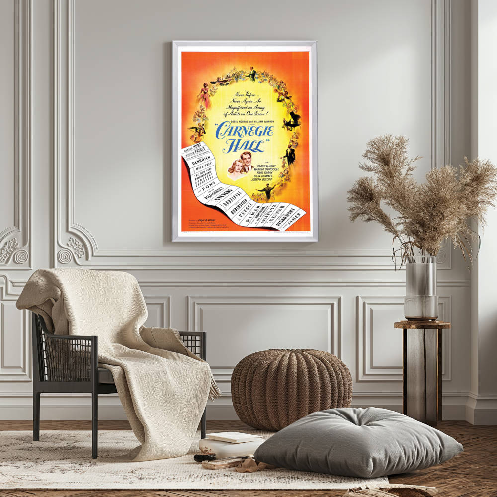 "Carnegie Hall" (1947) Framed Movie Poster