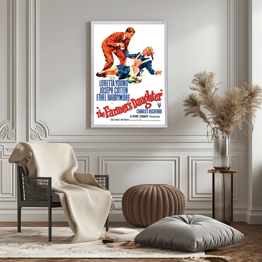"Farmer's Daughter" (1947) Framed Movie Poster