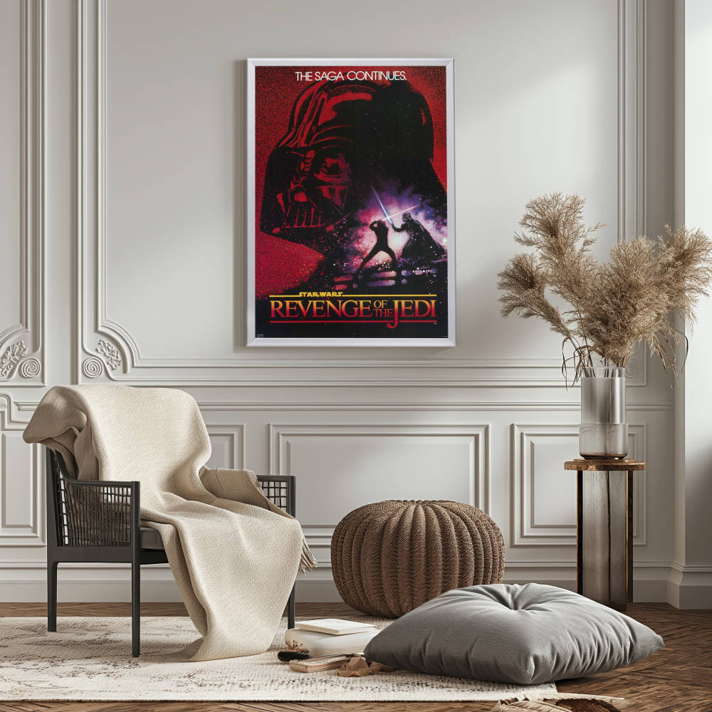 "Star Wars Revenge of the Jedi" (1983) Framed Movie Poster