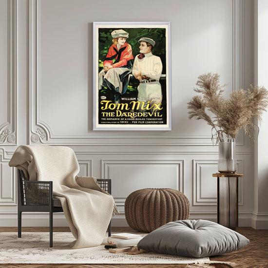 "Daredevil" (1920) Framed Movie Poster