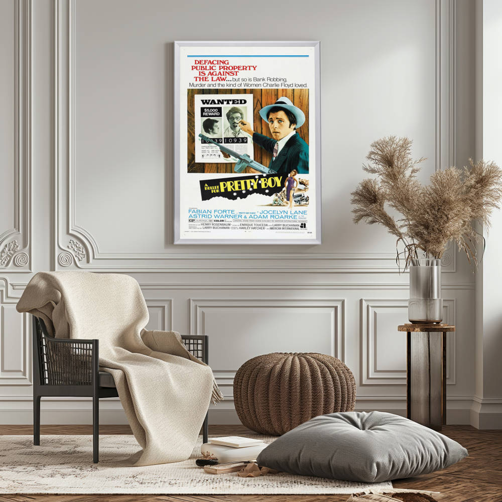 "Bullet For Pretty Boy" (1970) Framed Movie Poster