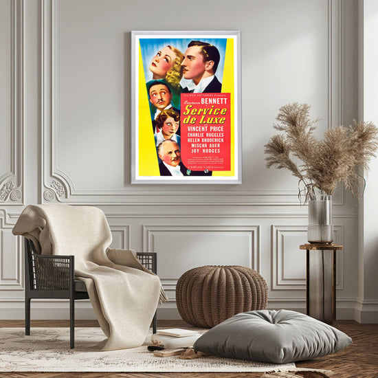 "Service De Luxe" (1938) Framed Movie Poster