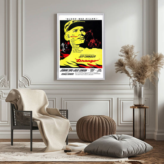 "Drango" (1957) Framed Movie Poster