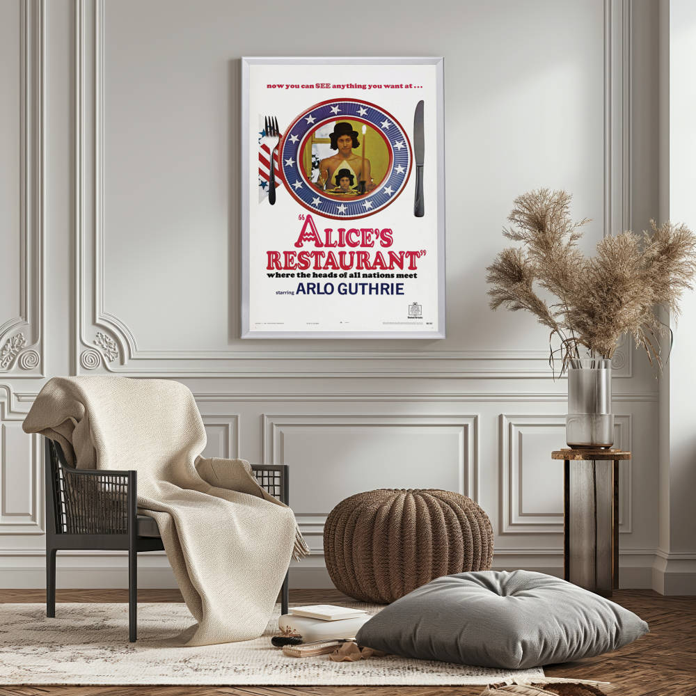 "Alice's Restaurant" (1969) Framed Movie Poster