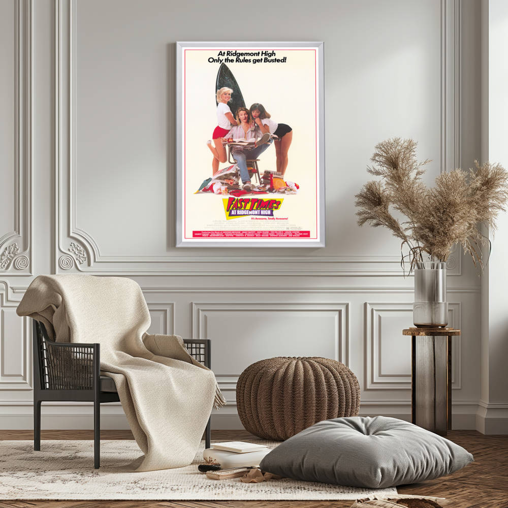 "Fast Times at Ridgemont High" Framed Movie Poster