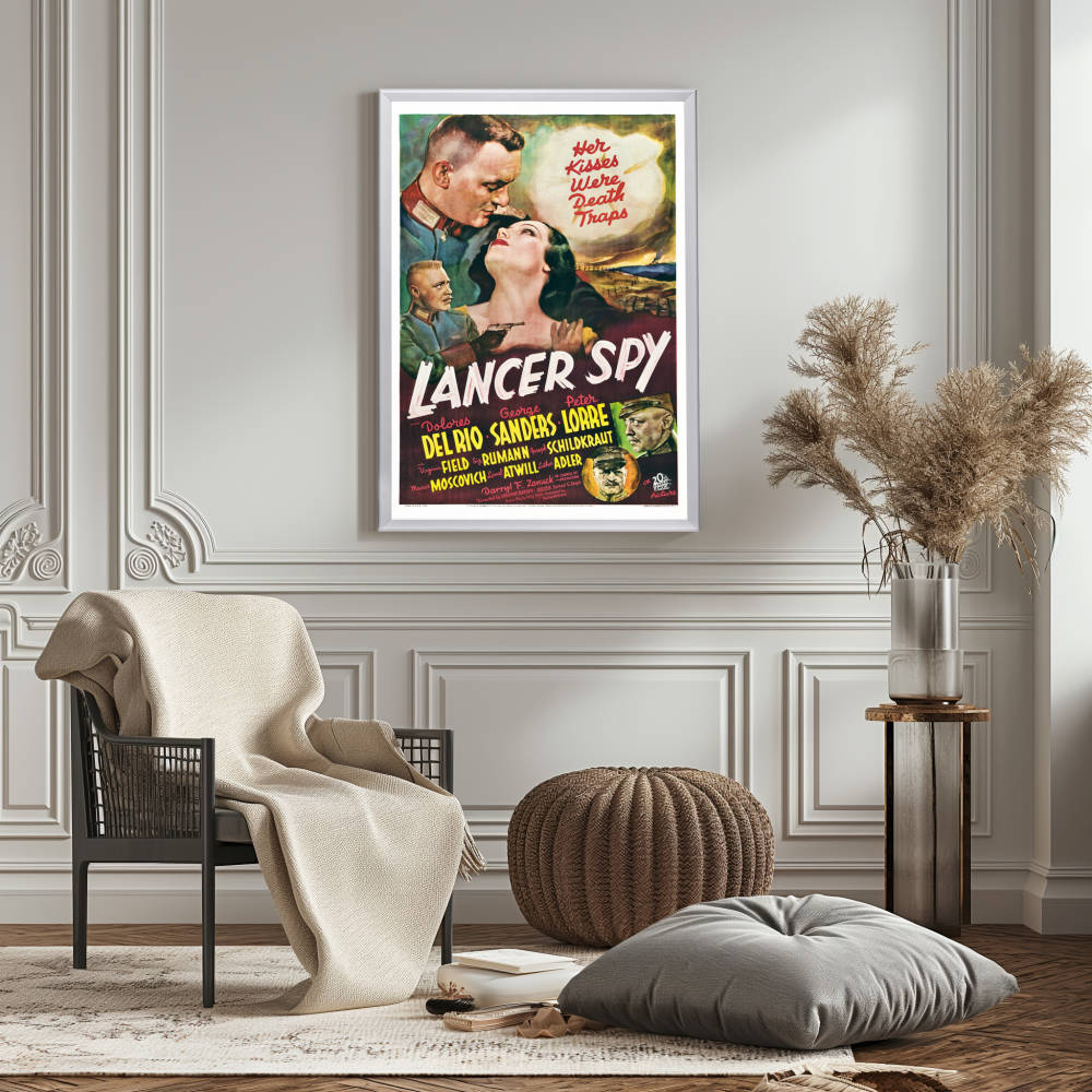 "Lancer Spy" (1937) Framed Movie Poster