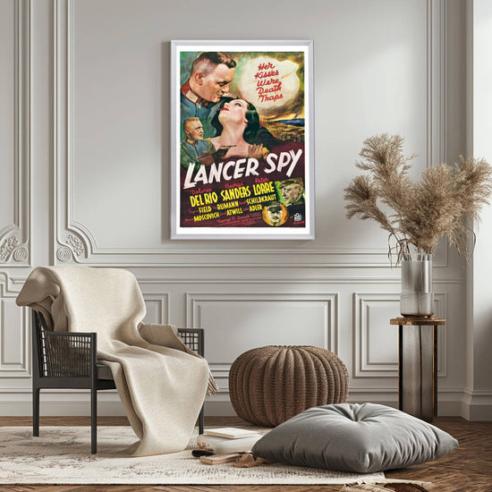 "Lancer Spy" (1937) Framed Movie Poster