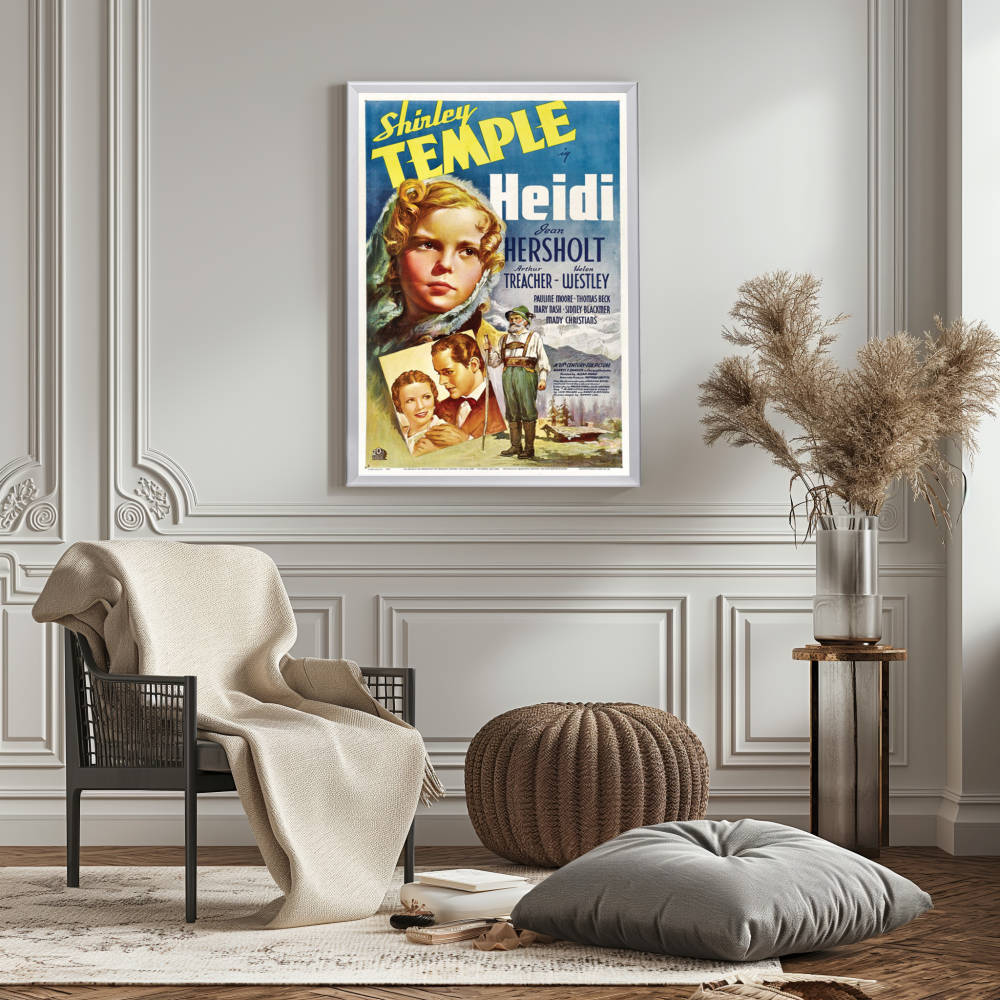 "Heidi" (1937) Framed Movie Poster