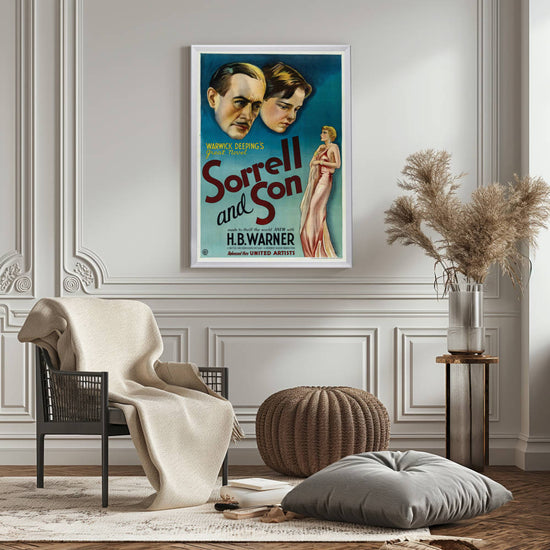 "Sorrell And Son" (1933) Framed Movie Poster