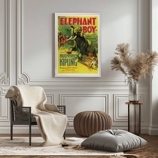 "Elephant Boy" (1937) Framed Movie Poster