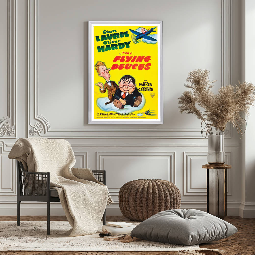 "Flying Deuces" (1939) Framed Movie Poster