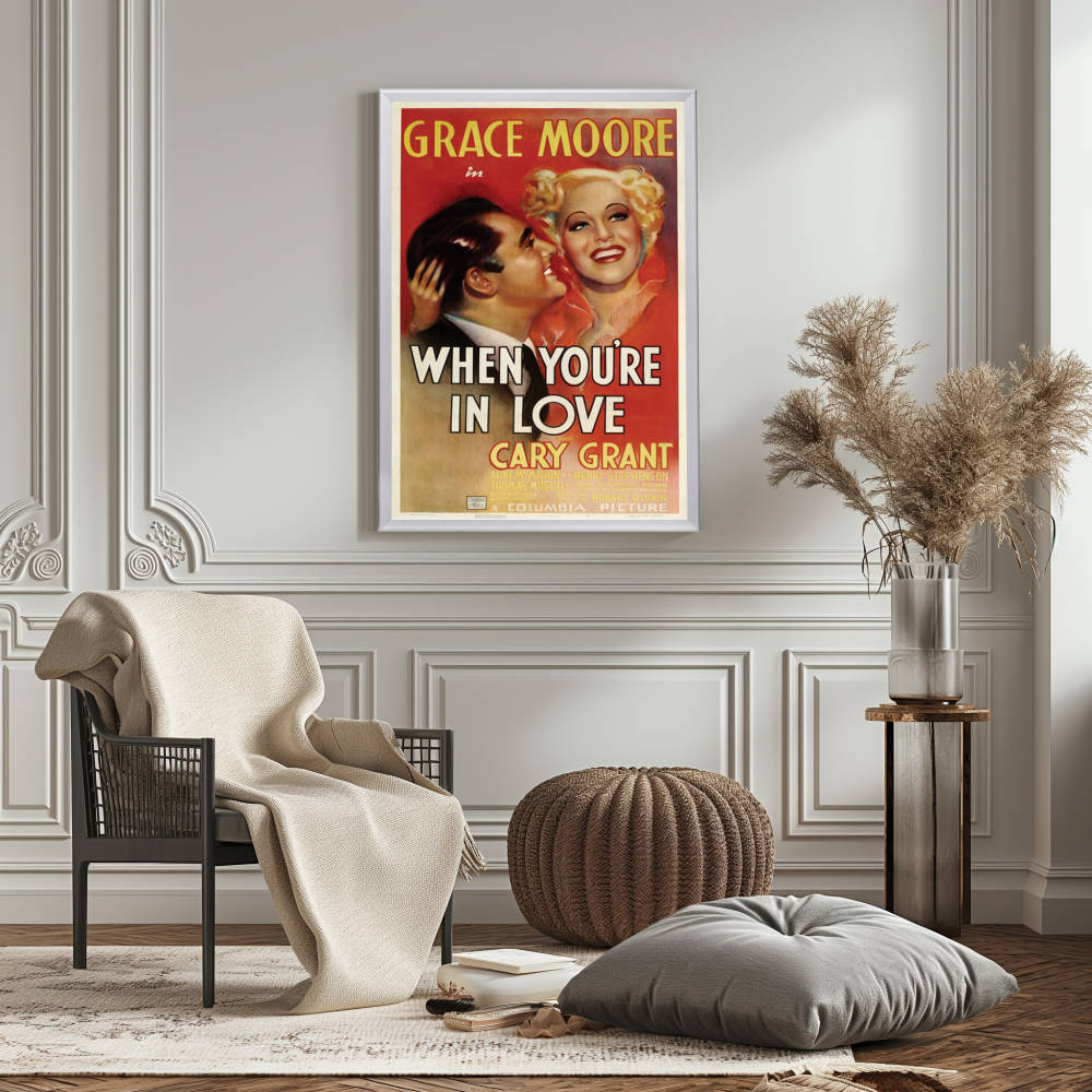 "When You're In Love" (1937) Framed Movie Poster