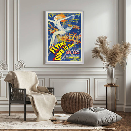 "Flying Down To Rio" (1933) Framed Movie Poster