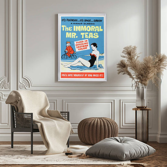 "Immoral Mr. Teas" (1959) Framed Movie Poster