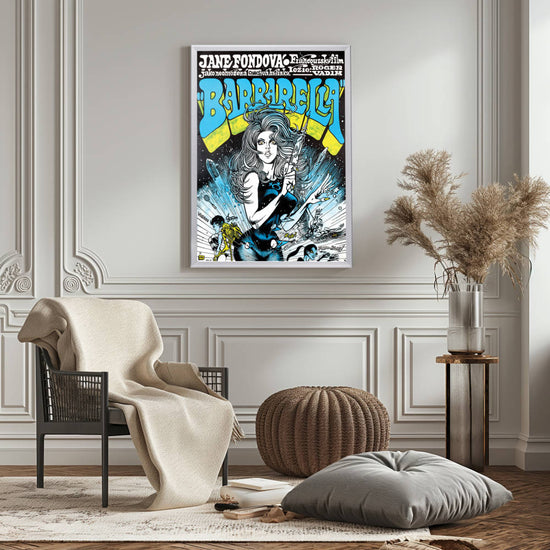 "Barbarella" (1968) Framed Movie Poster