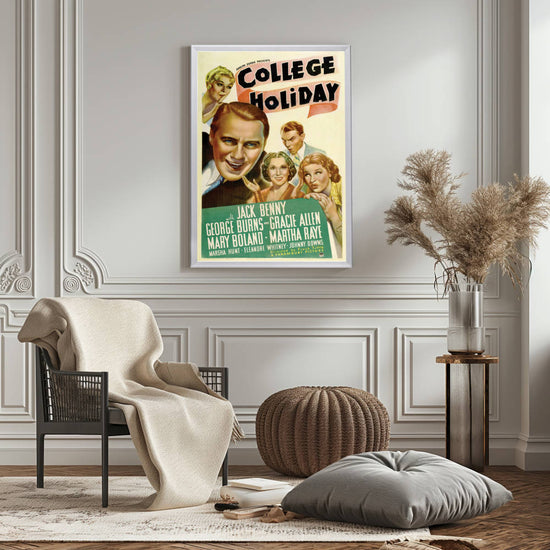 "College Holiday" (1936) Framed Movie Poster