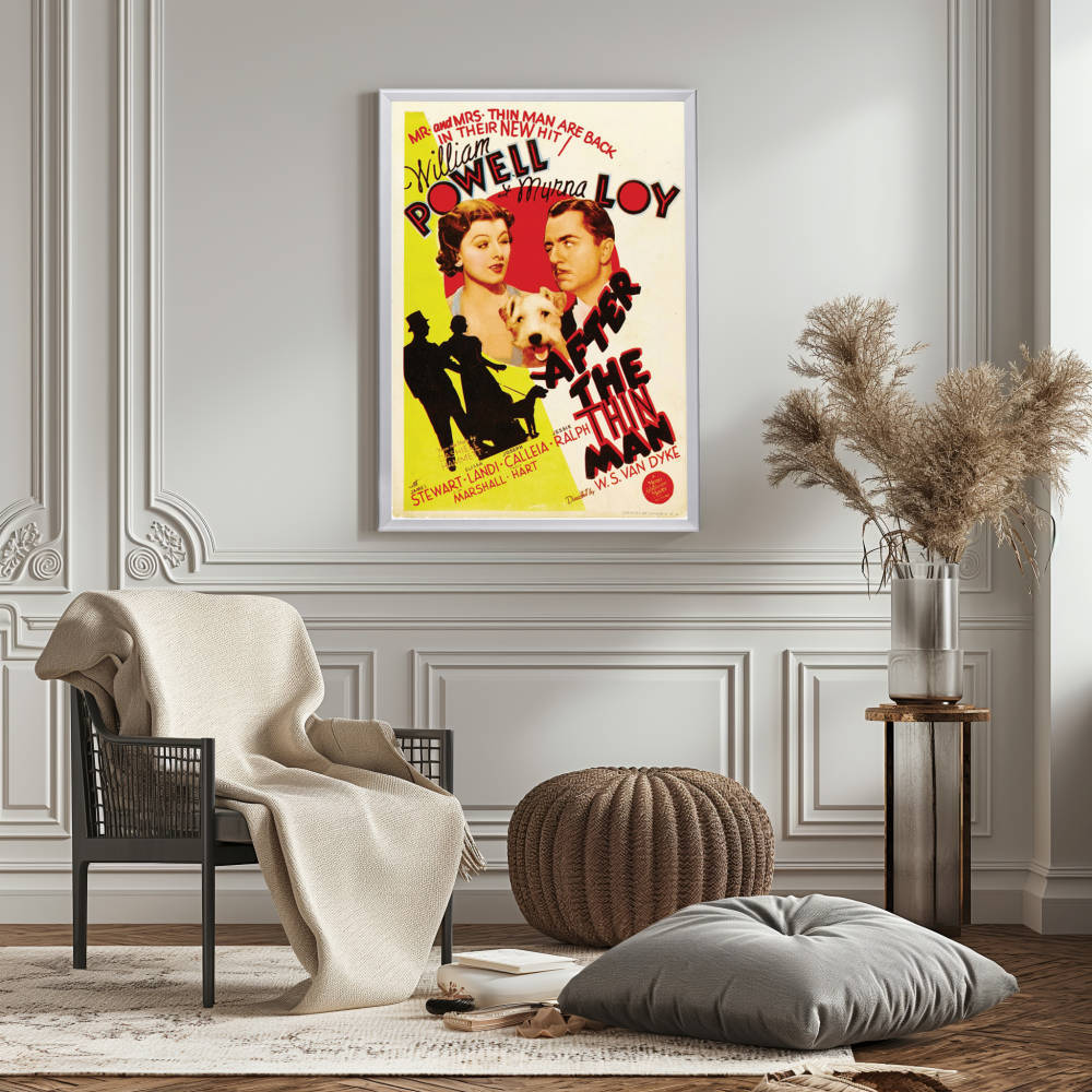 "After The Thin Man" (1936) Framed Movie Poster