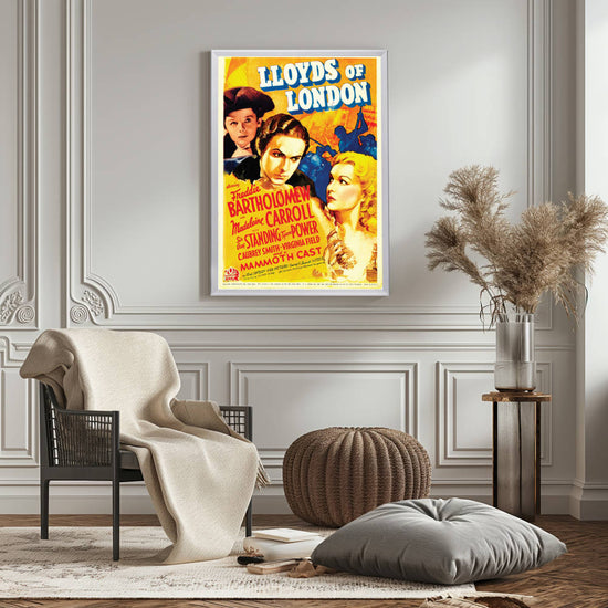 "Lloyds Of London" (1937) Framed Movie Poster