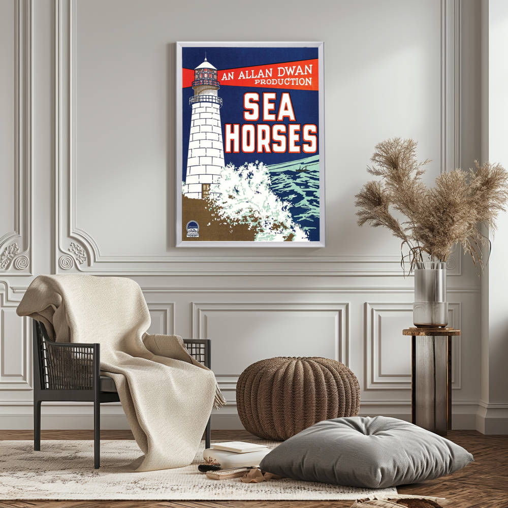 "Sea Horses" (1926) Framed Movie Poster