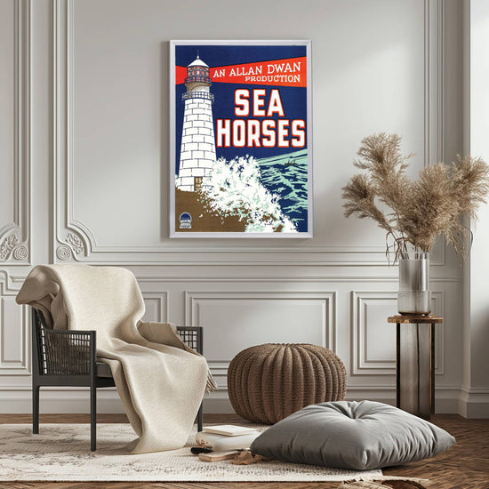 "Sea Horses" (1926) Framed Movie Poster