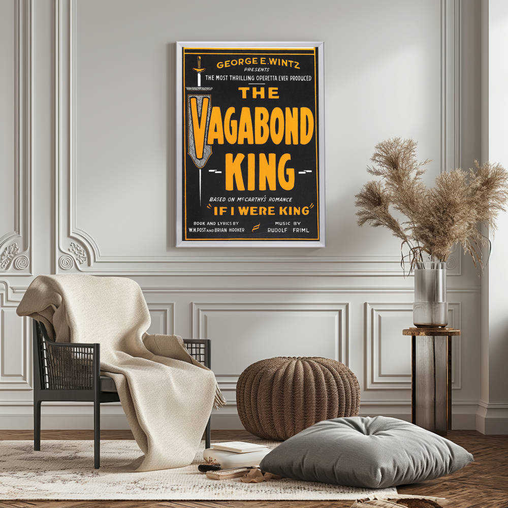 "Vagabond King" (1930) Framed Movie Poster