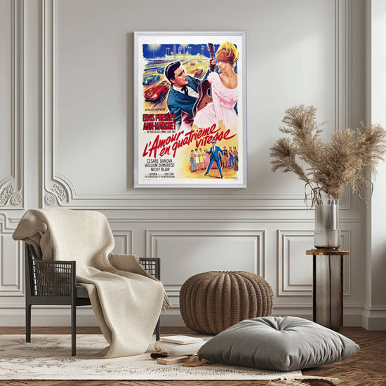 "Viva Las Vegas" (1964) Framed Movie Poster