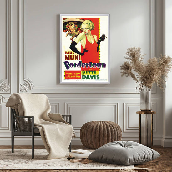 "Bordertown" (1935) Framed Movie Poster