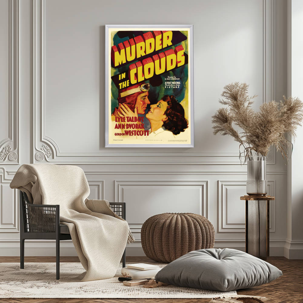 "Murder In The Clouds" (1934) Framed Movie Poster