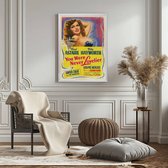 "You Were Never Lovelier" (1942) Framed Movie Poster