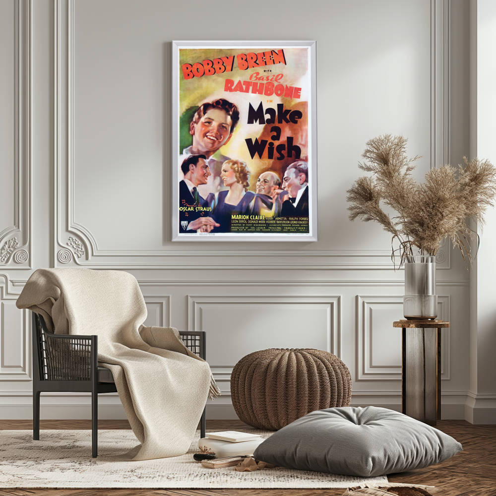 "Make A Wish" (1937) Framed Movie Poster