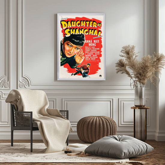 "Daughter Of Shanghai" (1937) Framed Movie Poster