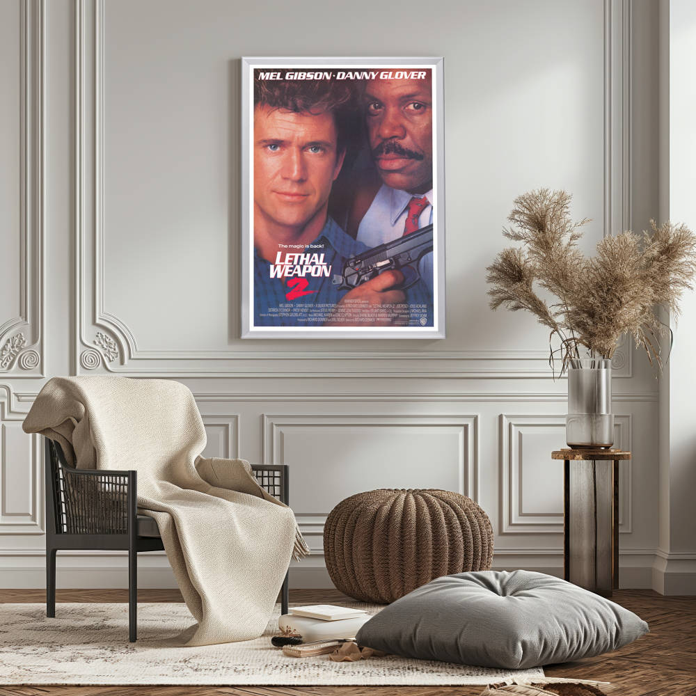 "Lethal Weapon 2" (1989) Framed Movie Poster