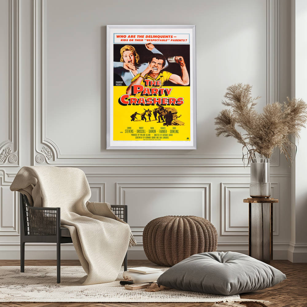 "Party Crashers" (1958) Framed Movie Poster