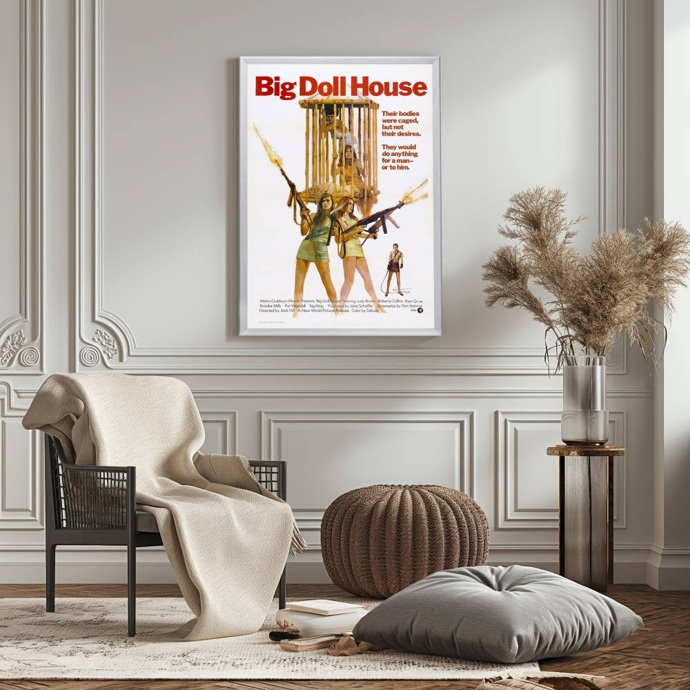 "Big Doll House" (1971) Framed Movie Poster