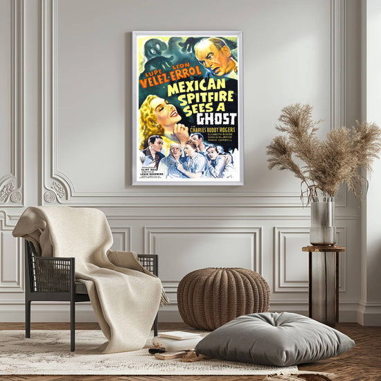 "Mexican Spitfire Sees A Ghost" (1942) Framed Movie Poster