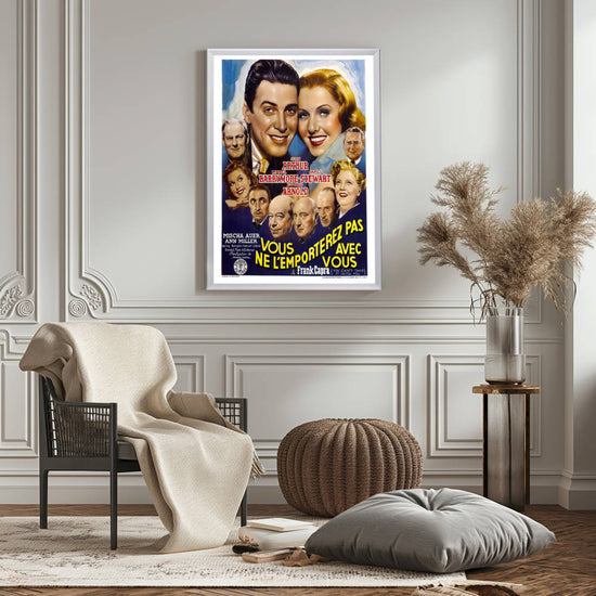 "You Can't Take It With You (French)" (1938) Framed Movie Poster