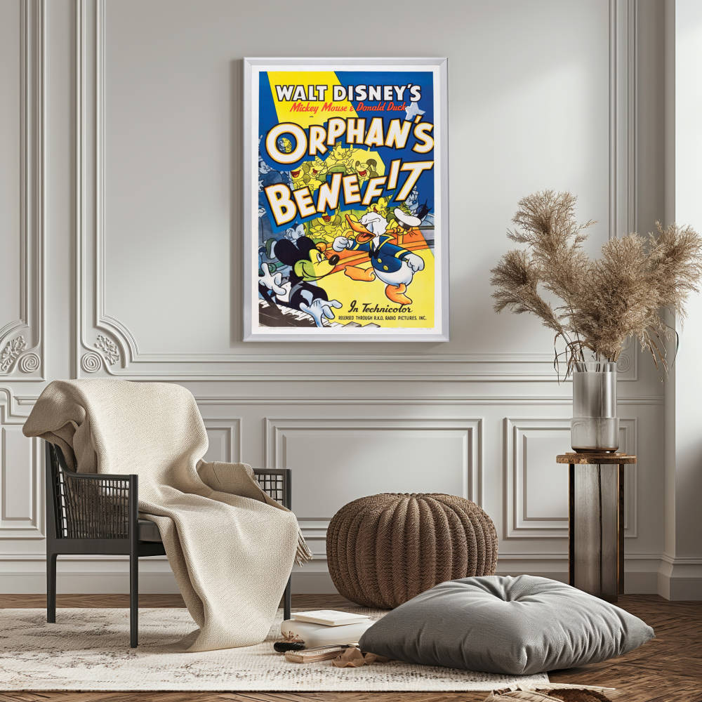 "Orphan's Benefit" (1934) Framed Movie Poster