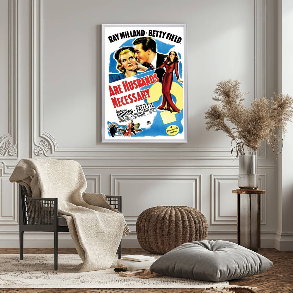 "Are Husbands Necessary" (1942) Framed Movie Poster