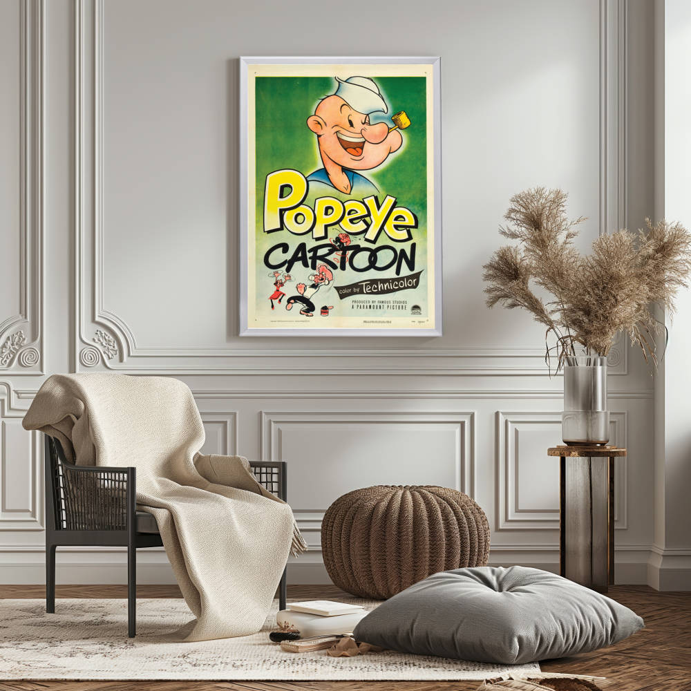 "Popeye" (1933) Framed Movie Poster