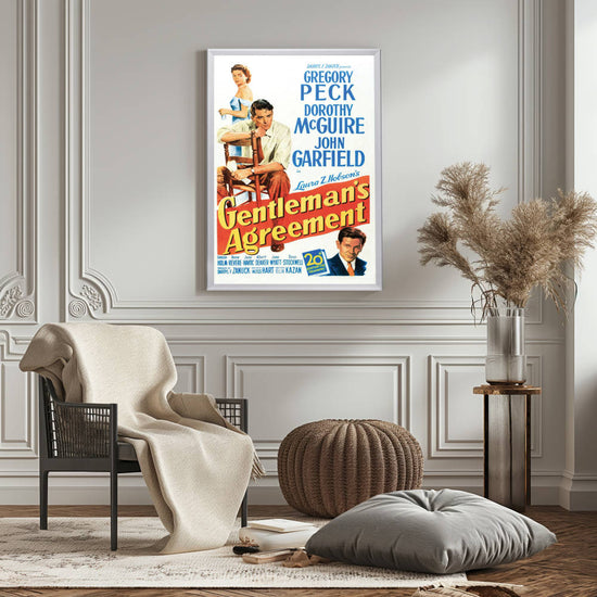 "Gentleman's Agreement" (1947) Framed Movie Poster