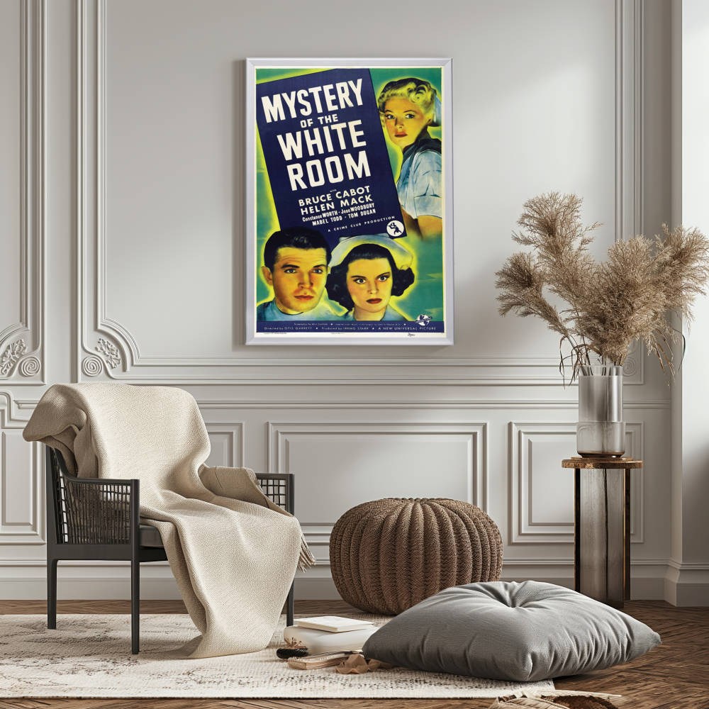 "Mystery Of The White Room" (1939) Framed Movie Poster